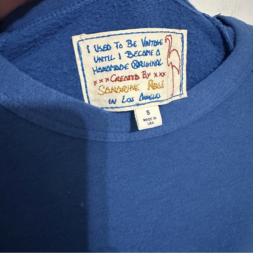 Sandrine Rose Boys Don't Cry‎ Sweatshirt - Picture 3 of 8